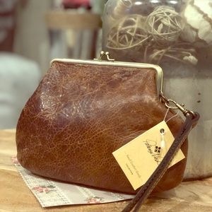 Patricia Nash Savena Leather wristlet/wallet BNWT